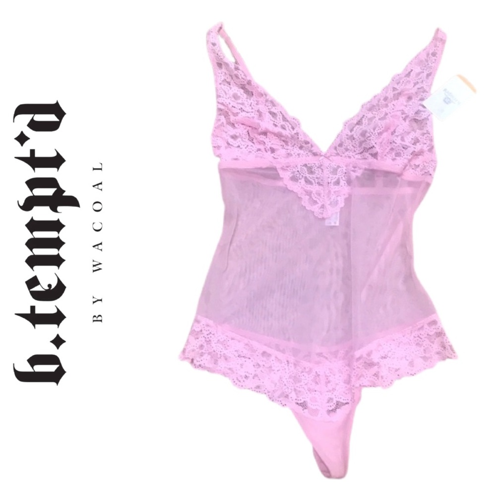 NWT B. Tempted 1-Piece Teddy-Bubblegum Pink 💕